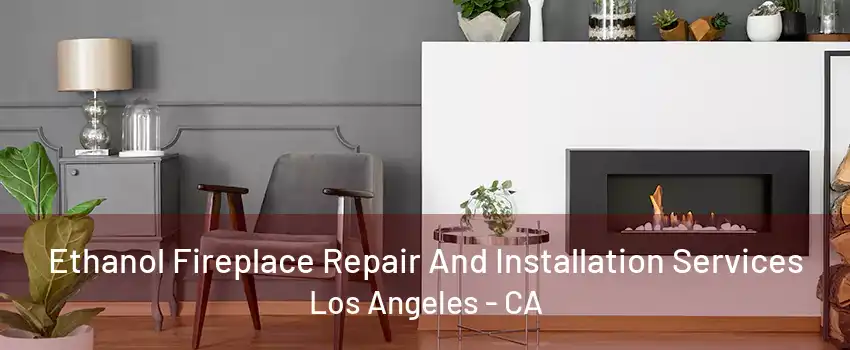 Ethanol Fireplace Repair And Installation Services Los Angeles - CA