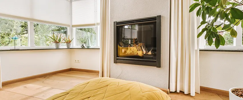 Residential Fireplace Ceramic Glass Installation in Los Angeles, CA