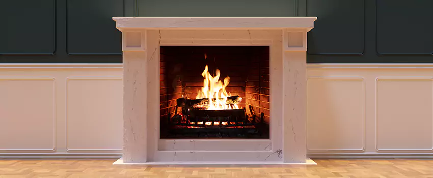 Open Flame Wood-Burning Fireplace Installation Services in Los Angeles, California