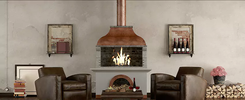 Thelin Hearth Products Providence Pellet Insert Fireplace Installation in Los Angeles, CA