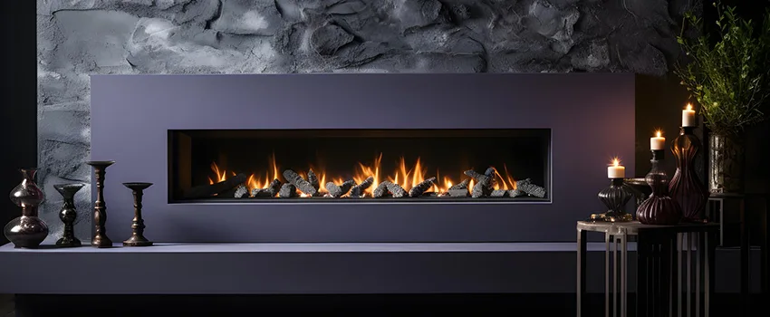 Ember Bed for Ventless Gas Fireplace in Los Angeles, CA